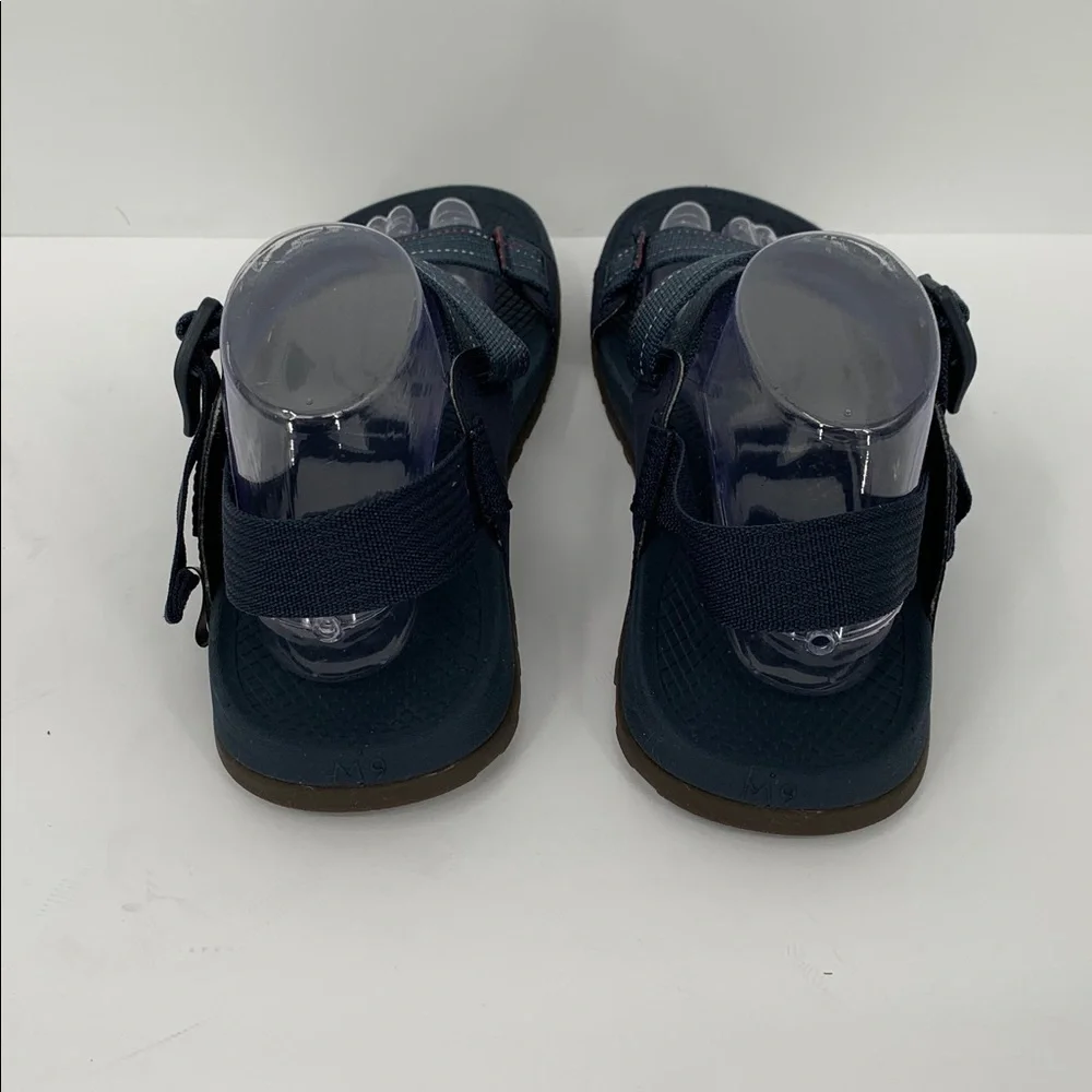 Chaco Lowdown lug sandal shoe strappy comfort navy blue outdoor hiking men 9